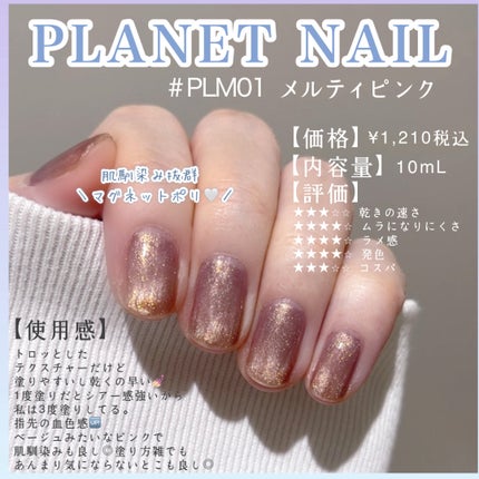 マグネットシリーズ/PLANET NAIL/ジェルネイルを使ったクチコミ(1枚目)