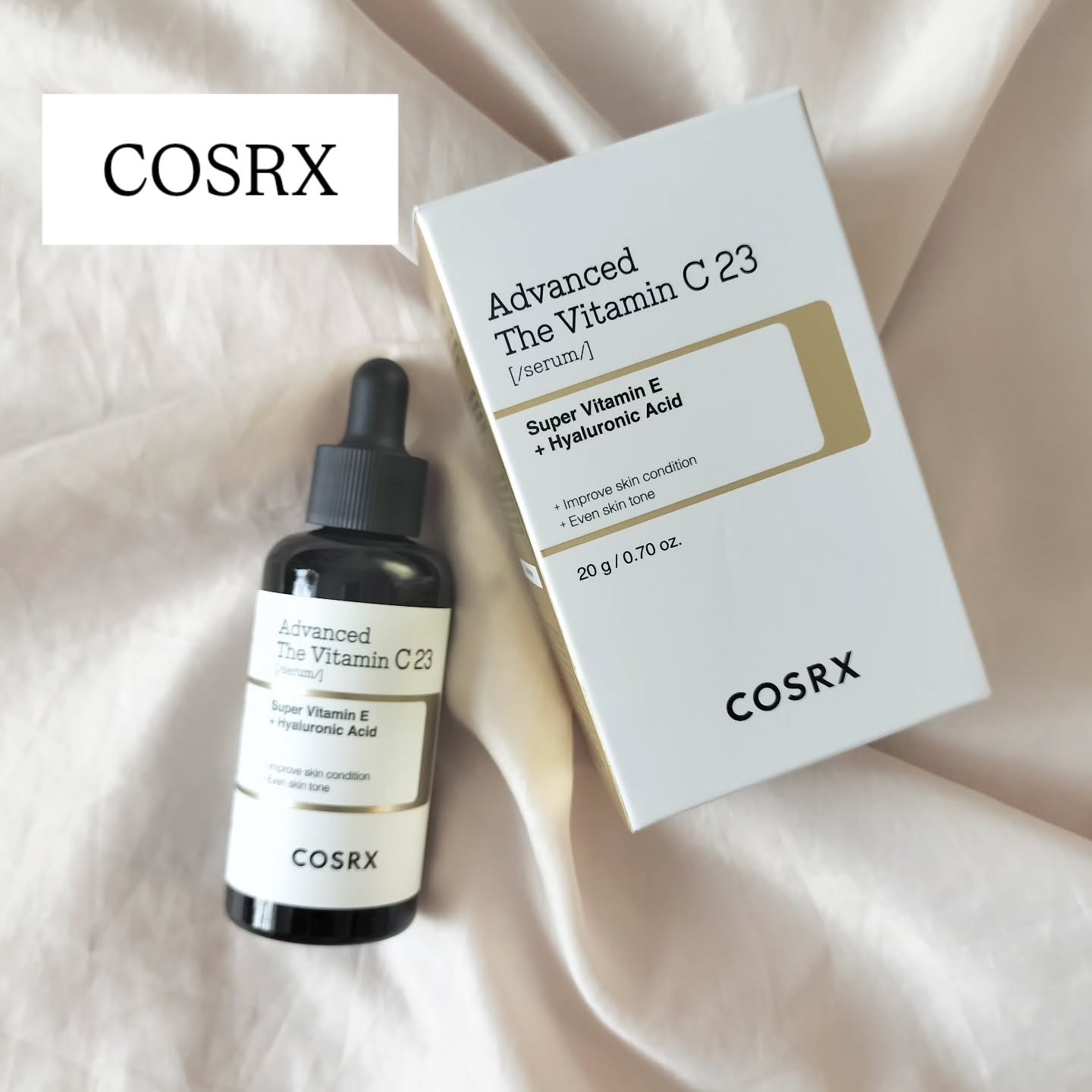 RXザ・ビタミンC23セラム/COSRX/美容液を使ったクチコミ（1枚目）