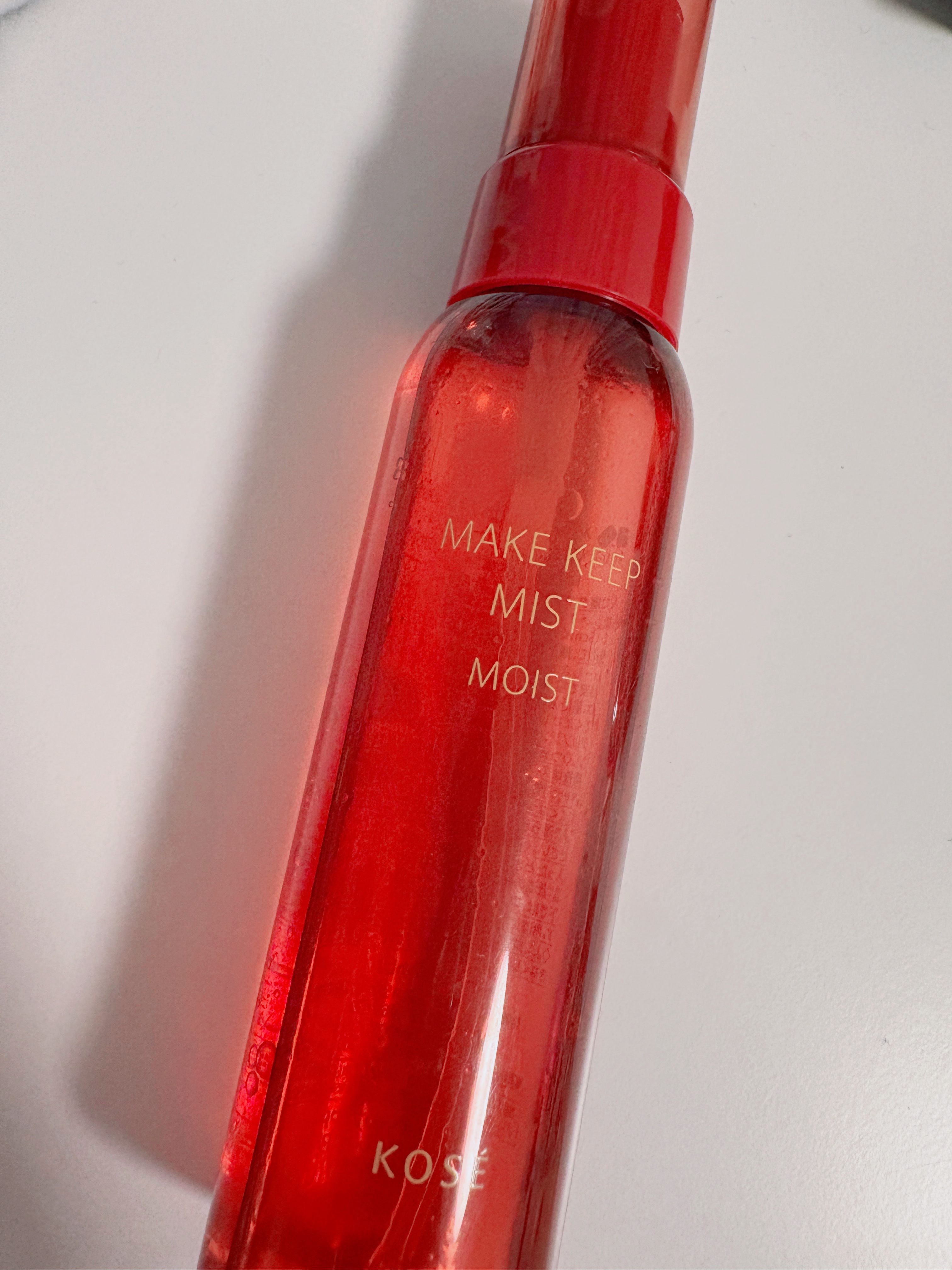 メイク キープ ミスト EX + モイスト TEA/コーセーコスメニエンス/フィックスミストを使ったクチコミ（1枚目）