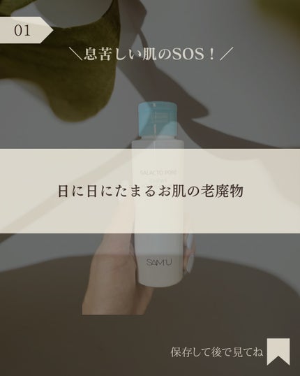 サミュ ガラクトポア チューイー パウダーウォッシュ/SAM'U/洗顔パウダーを使ったクチコミ(2枚目)