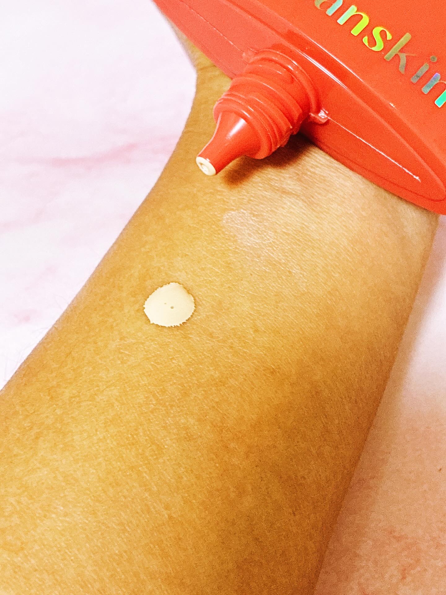 CODEON DDクリームファンデーション/ハンスキン/クリーム・エマルジョンファンデーションを使ったクチコミ（2枚目）