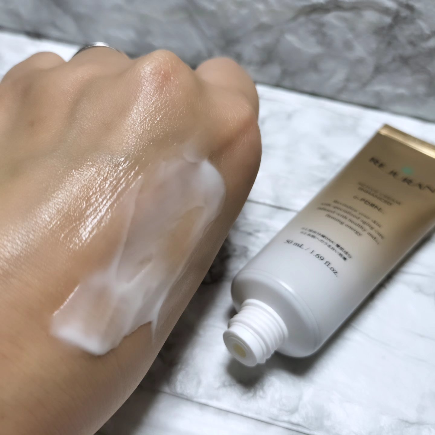 REJURAN ターンオーバーアクティブクリーム 50ml/REJURAN COSMETICS/フェイスクリームを使ったクチコミ（3枚目）