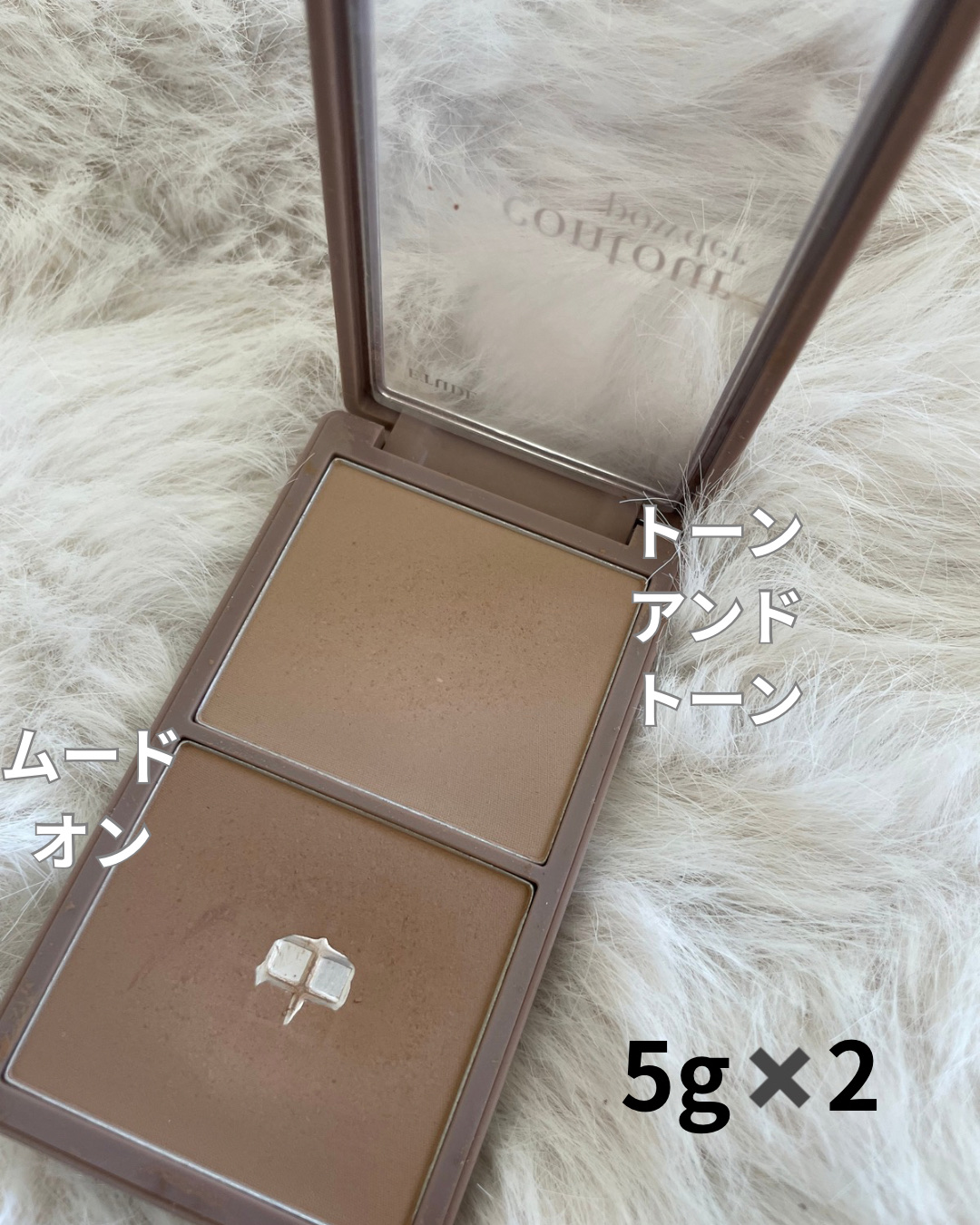 コントゥアパウダー/ETUDE/シェーディングを使ったクチコミ（2枚目）