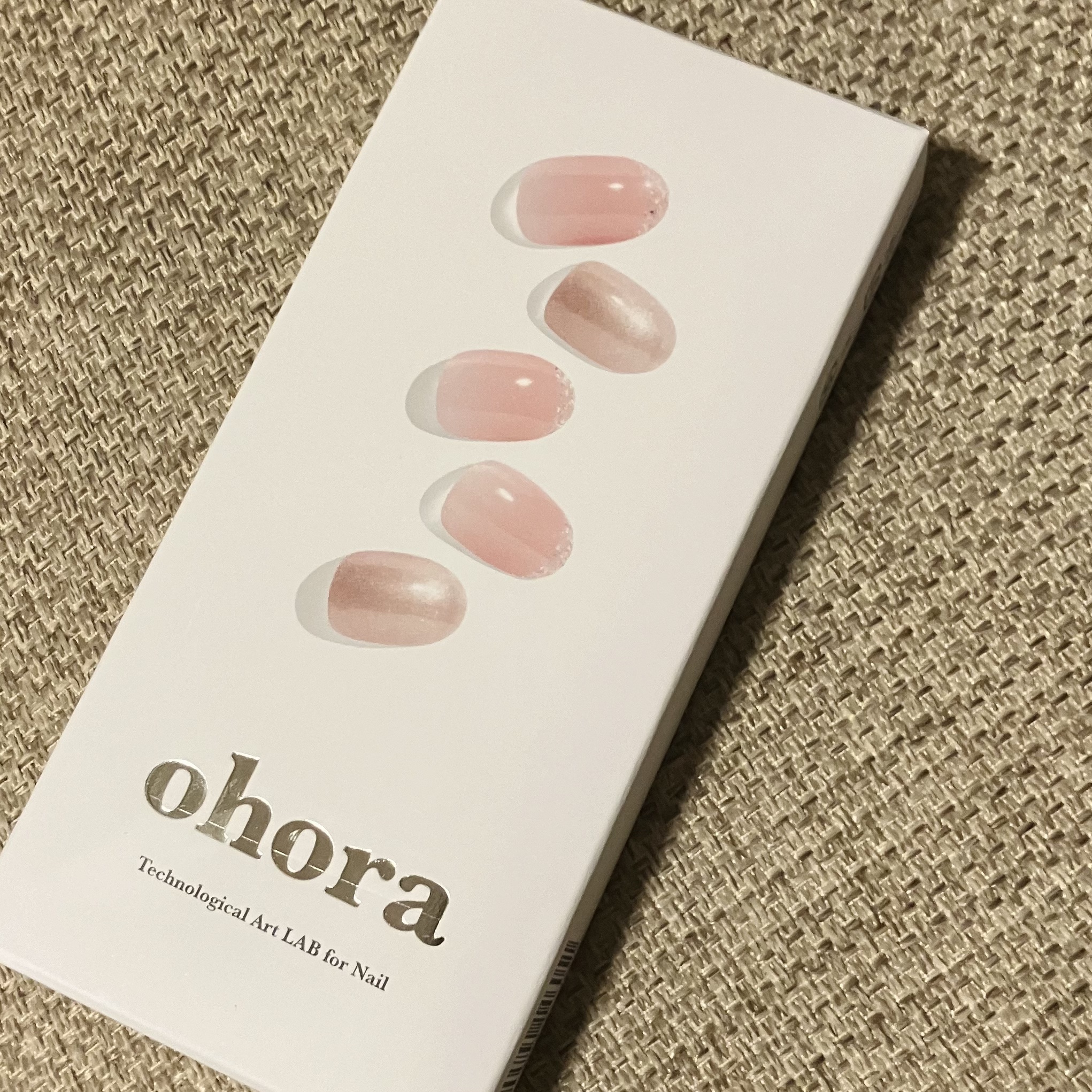 セミキュアジェルネイル（ハンド） ND-054-J N Shy Rose/ohora/ネイルシールを使ったクチコミ（2枚目）