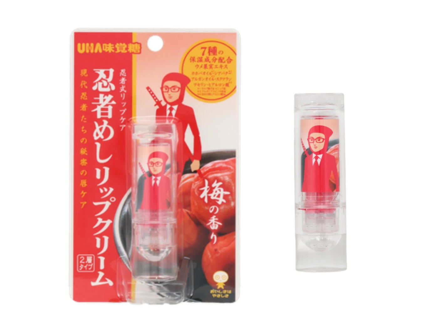 忍者めしリップクリーム 梅 SHOBIDO