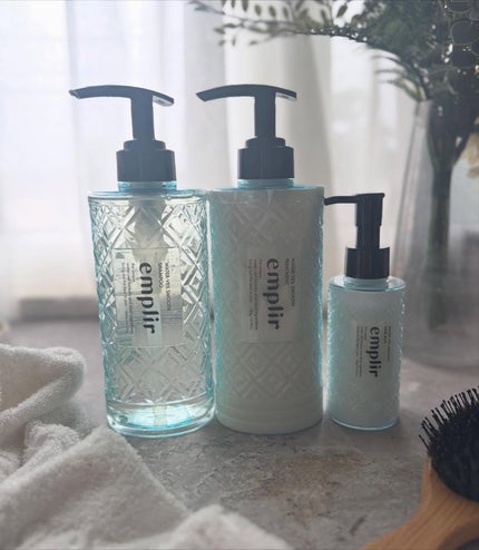 ウォーターベール スムース シャンプー/トリートメント/emplir/市販シャンプーを使ったクチコミ(5枚目)