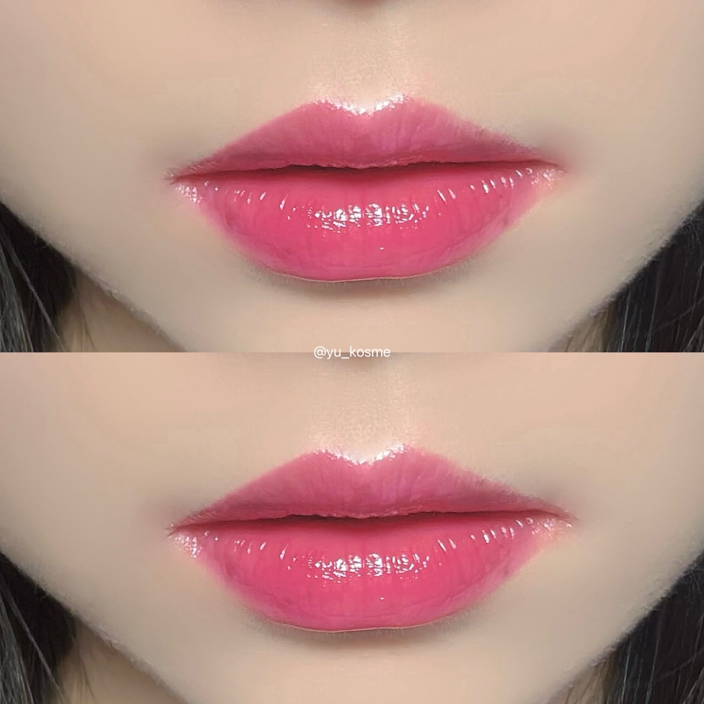 MELTING FIT SHINE BALM/Lummir/口紅を使ったクチコミ(4枚目)