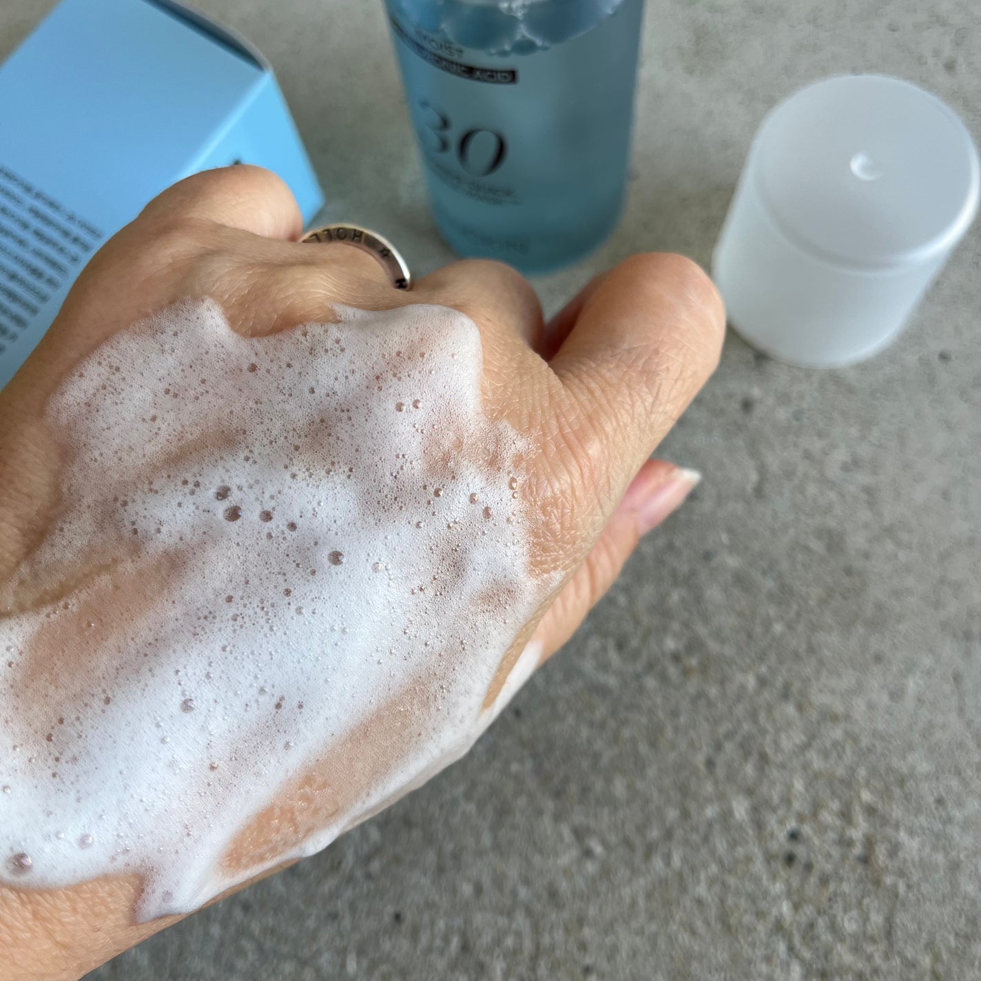 30秒クイックバブルマスク95ml モイスト/MENOKIN/シートマスク・パックを使ったクチコミ(3枚目)