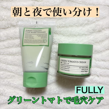 グリーントマトクレイマスククレンザー/FULLY/洗い流すパック・マスクを使ったクチコミ(1枚目)