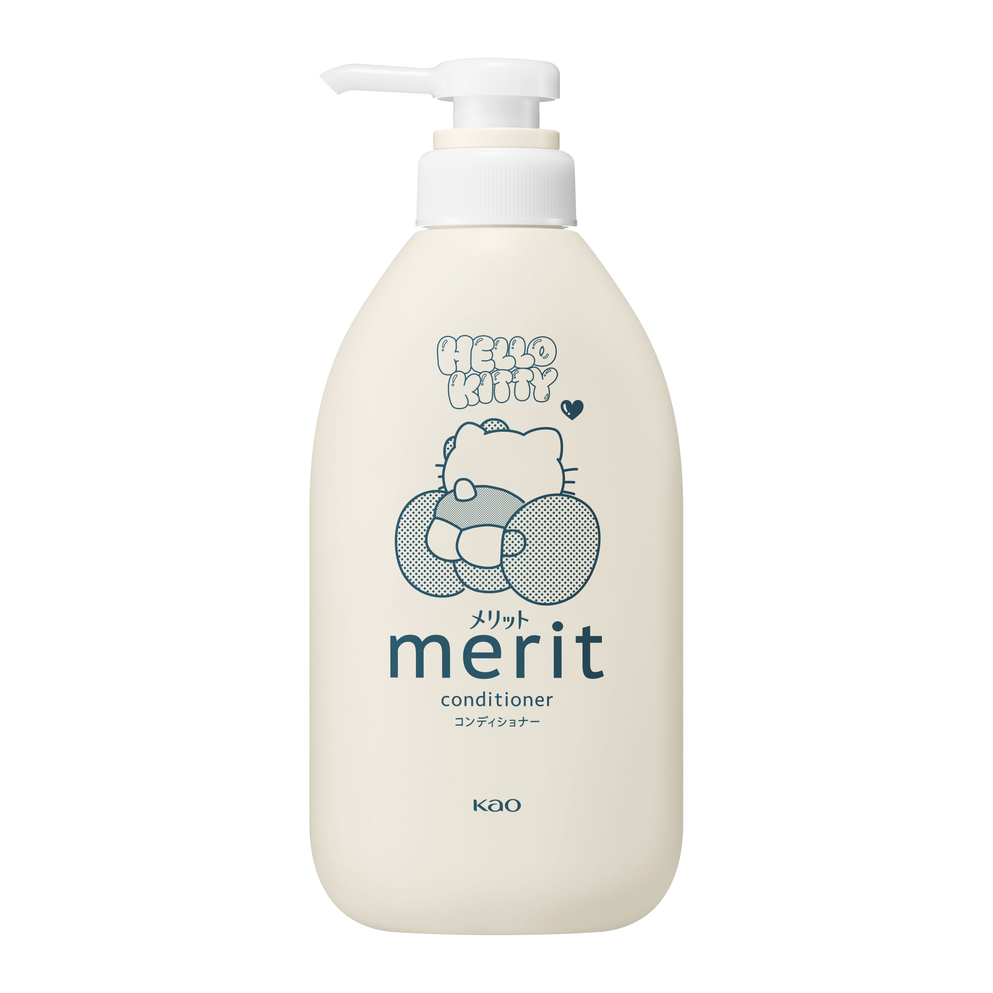 メリット　シャンプー/コンディショナー【医薬部外品】 ペアセット　ハローキティ限定デザイン