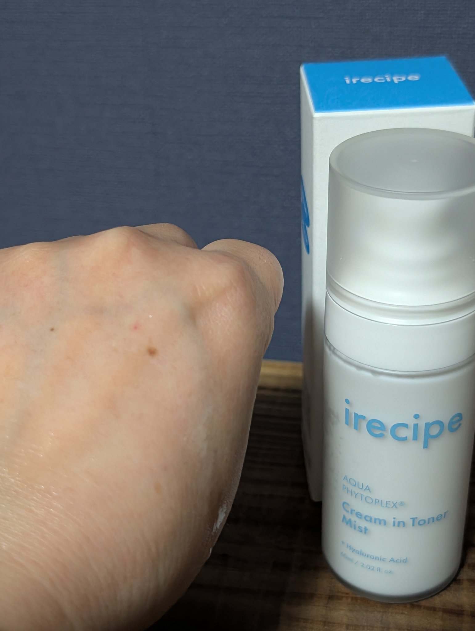 アクアフィトフレックス クリームイントナーミスト/irecipe/ミスト状化粧水を使ったクチコミ（2枚目）