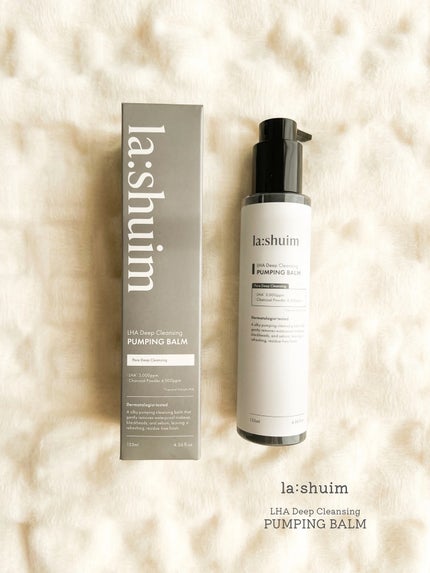 ラ・シューム LHA ディープクレンジング ポンピング バーム/la:shuim/クレンジングバームを使ったクチコミ(2枚目)