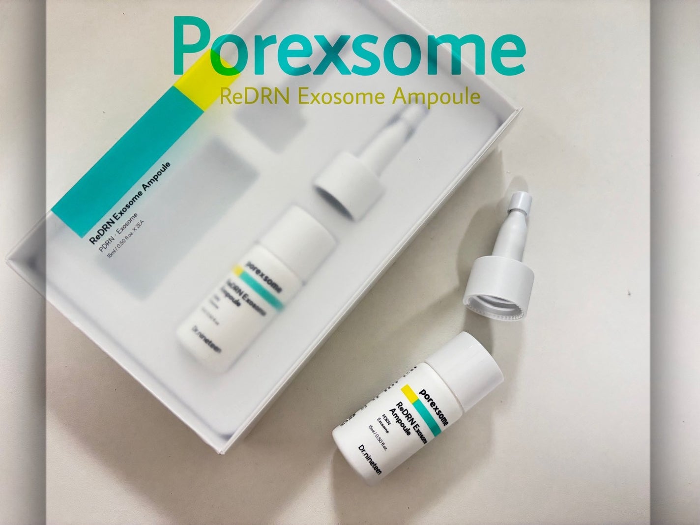 ReDRNエクソソームアンプル/Dr.nineteen/美容液を使ったクチコミ(1枚目)