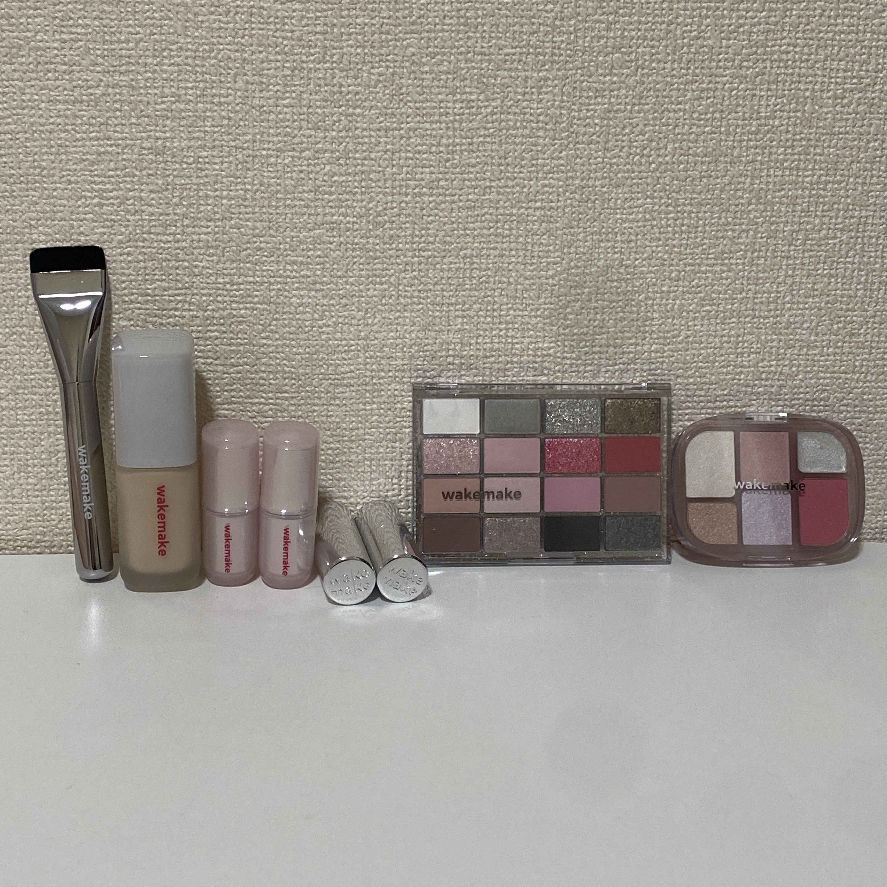 ソフトブラーリングアイパレット/wakemake/アイシャドウパレットを使ったクチコミ（2枚目）