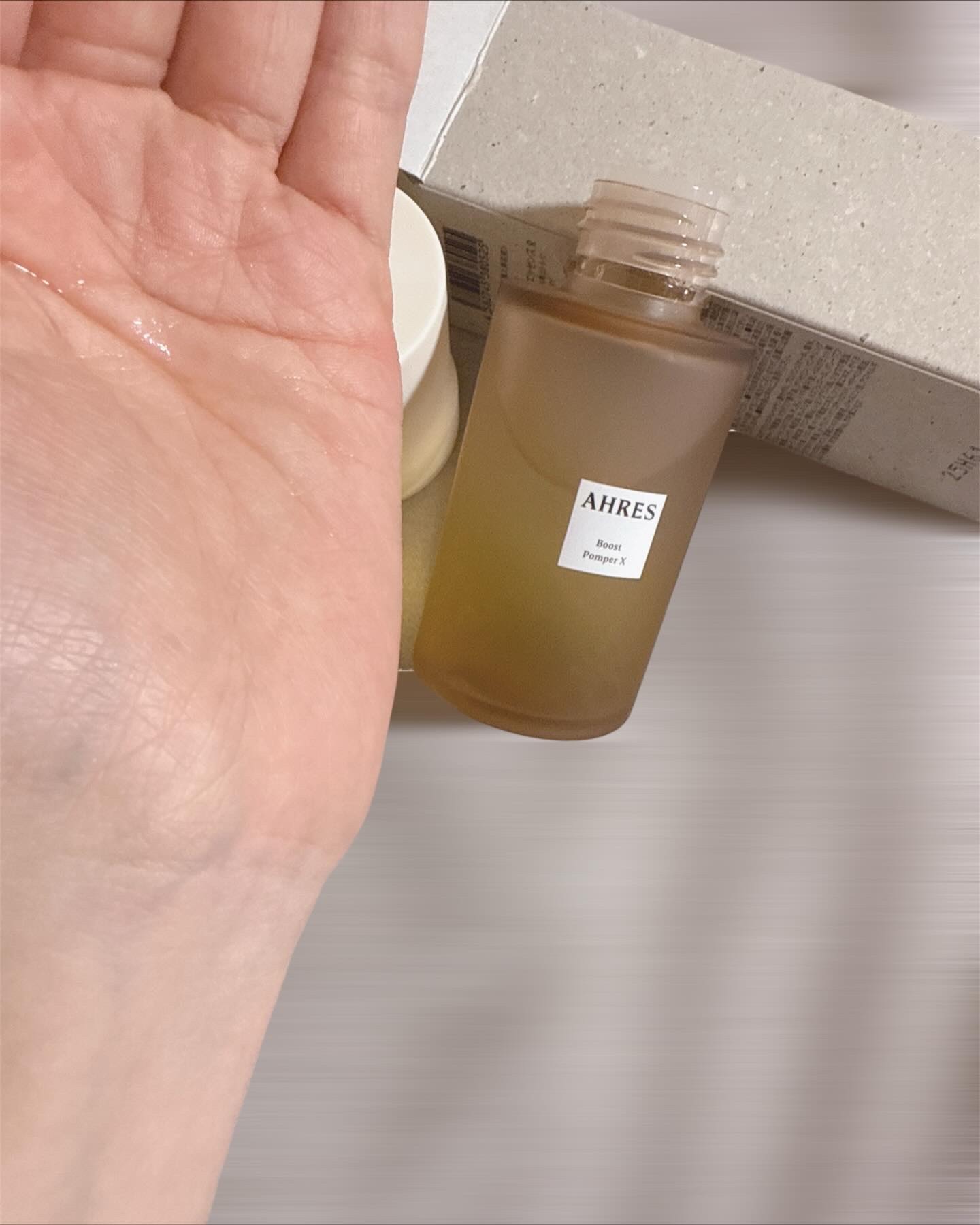 ブースト ポンパー X/アーレス/美容液を使ったクチコミ（3枚目）