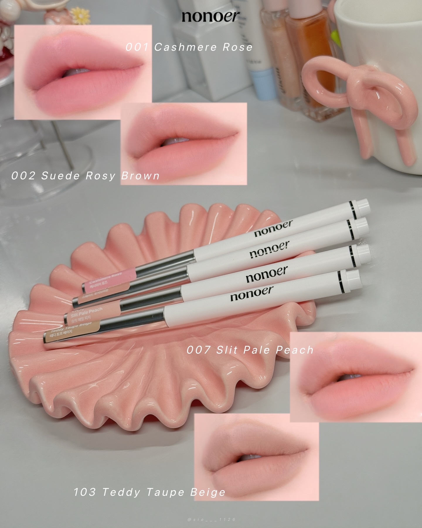 オーバーディテールリップペンシル/nonoer/リップライナーを使ったクチコミ（2枚目）
