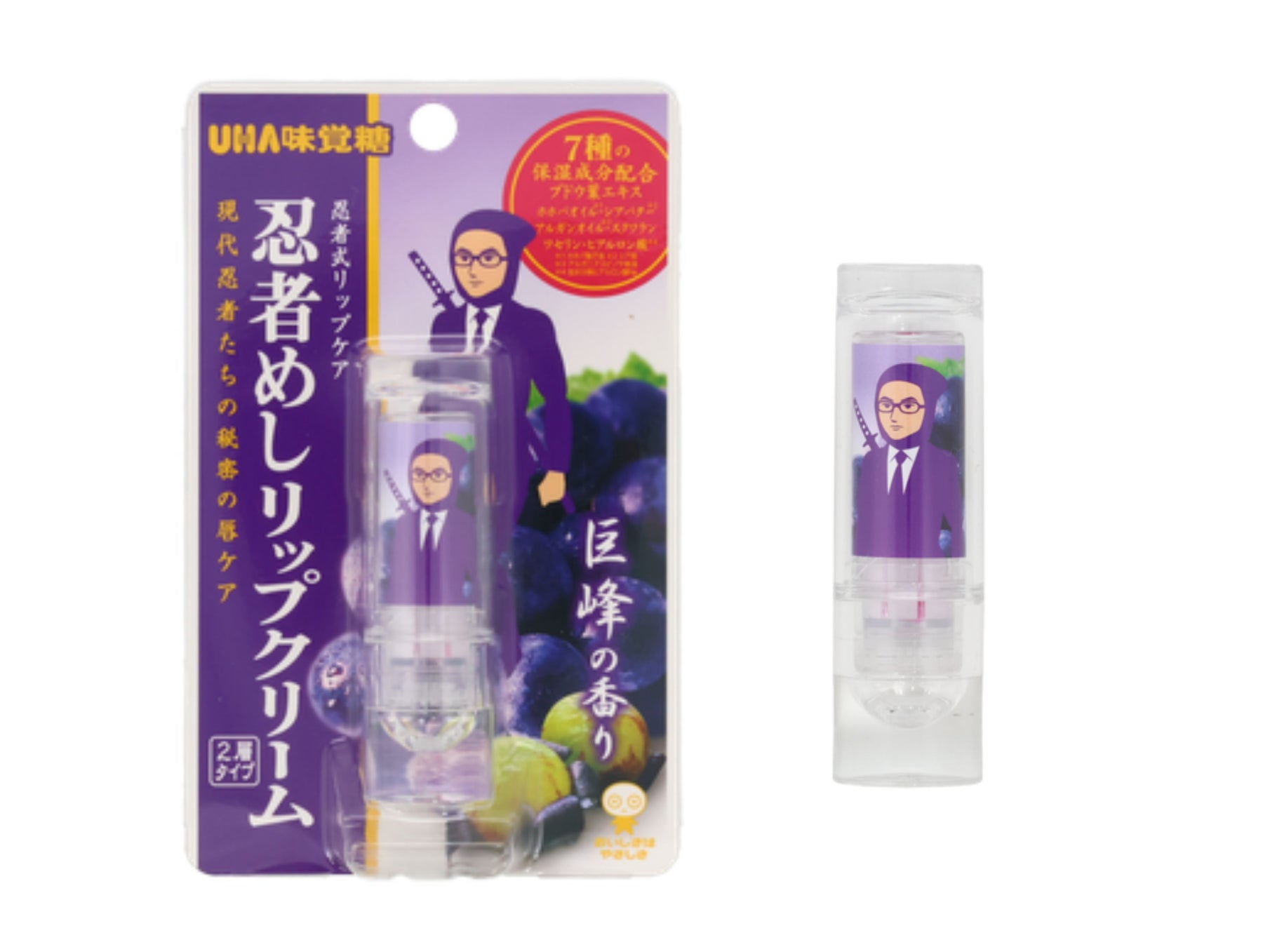 SHOBIDO忍者めしリップクリーム 巨峰