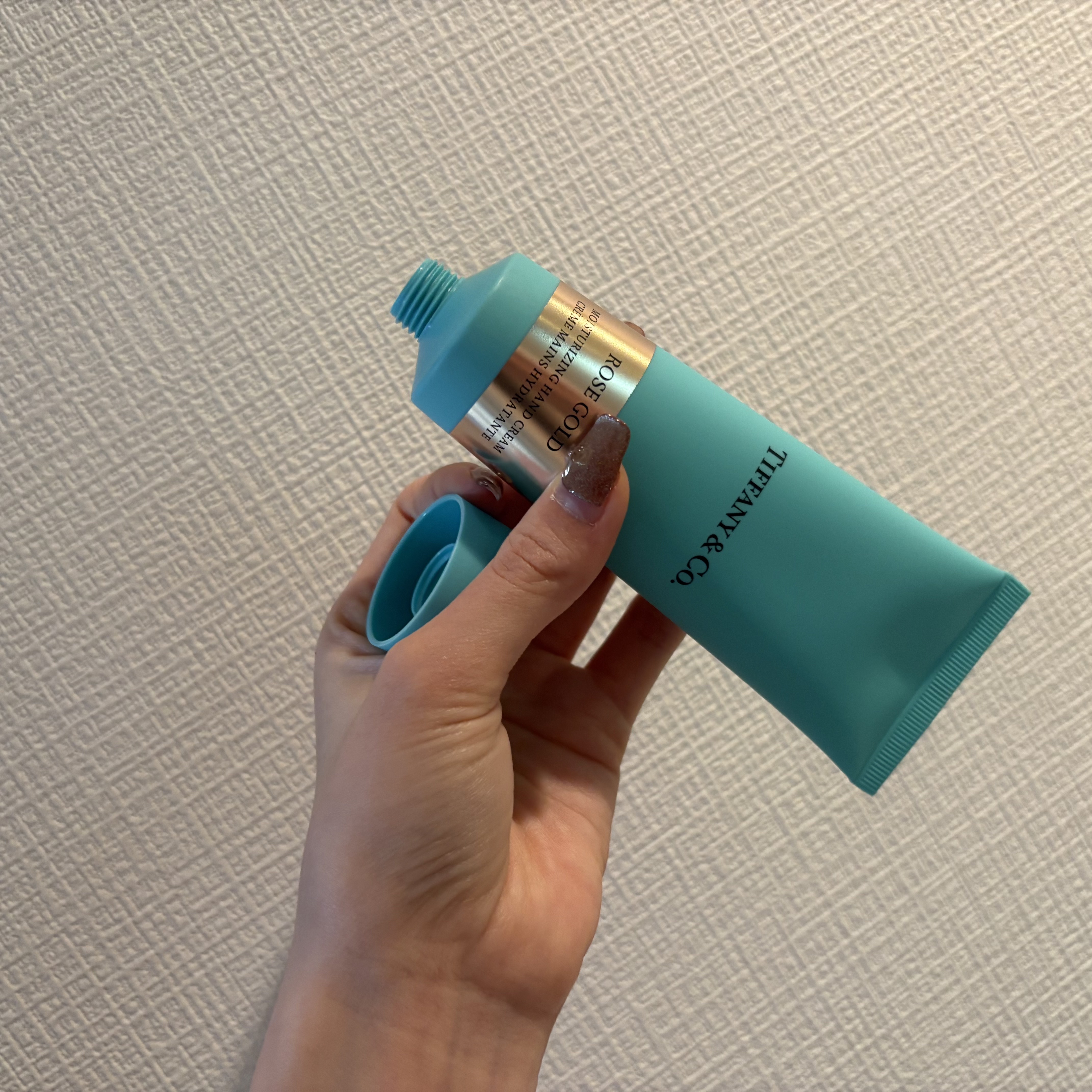試してみた】ティファニー ローズ ゴールド ハンドクリーム TIFFANY&Co