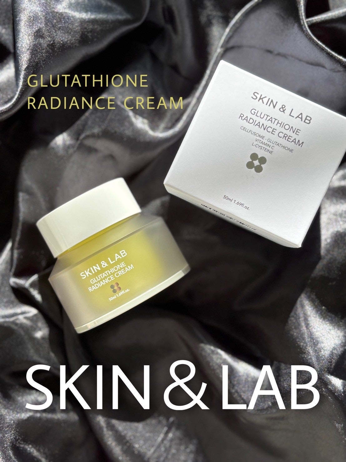 グルタチオンラディアンスクリーム/SKIN&LAB/フェイスクリームを使ったクチコミ(1枚目)