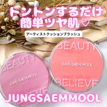 アーティストクッションブラッシュ/JUNG SAEM MOOL/リキッドチークを使ったクチコミ(1枚目)