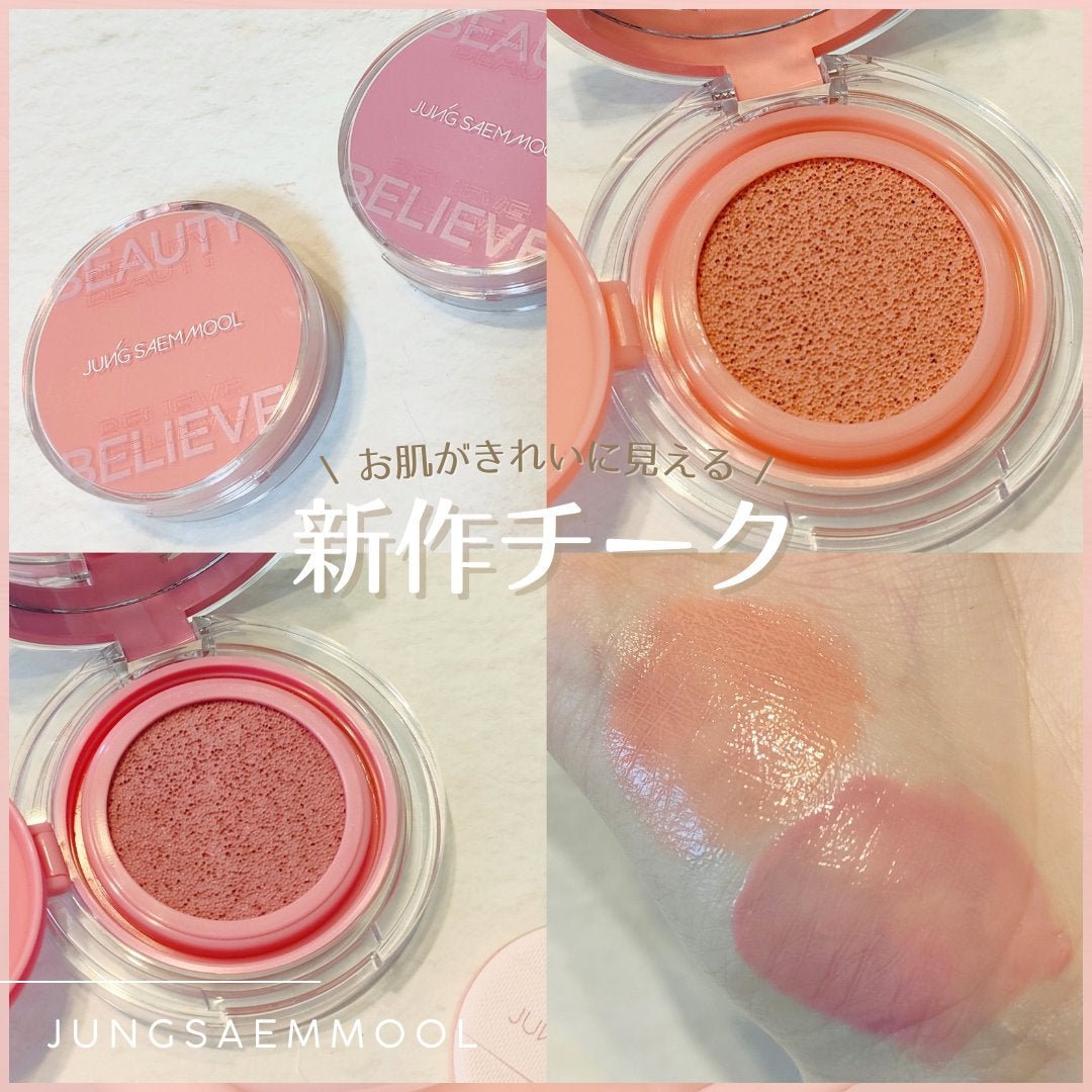 アーティストクッションブラッシュ/JUNG SAEM MOOL/リキッドチークを使ったクチコミ(1枚目)