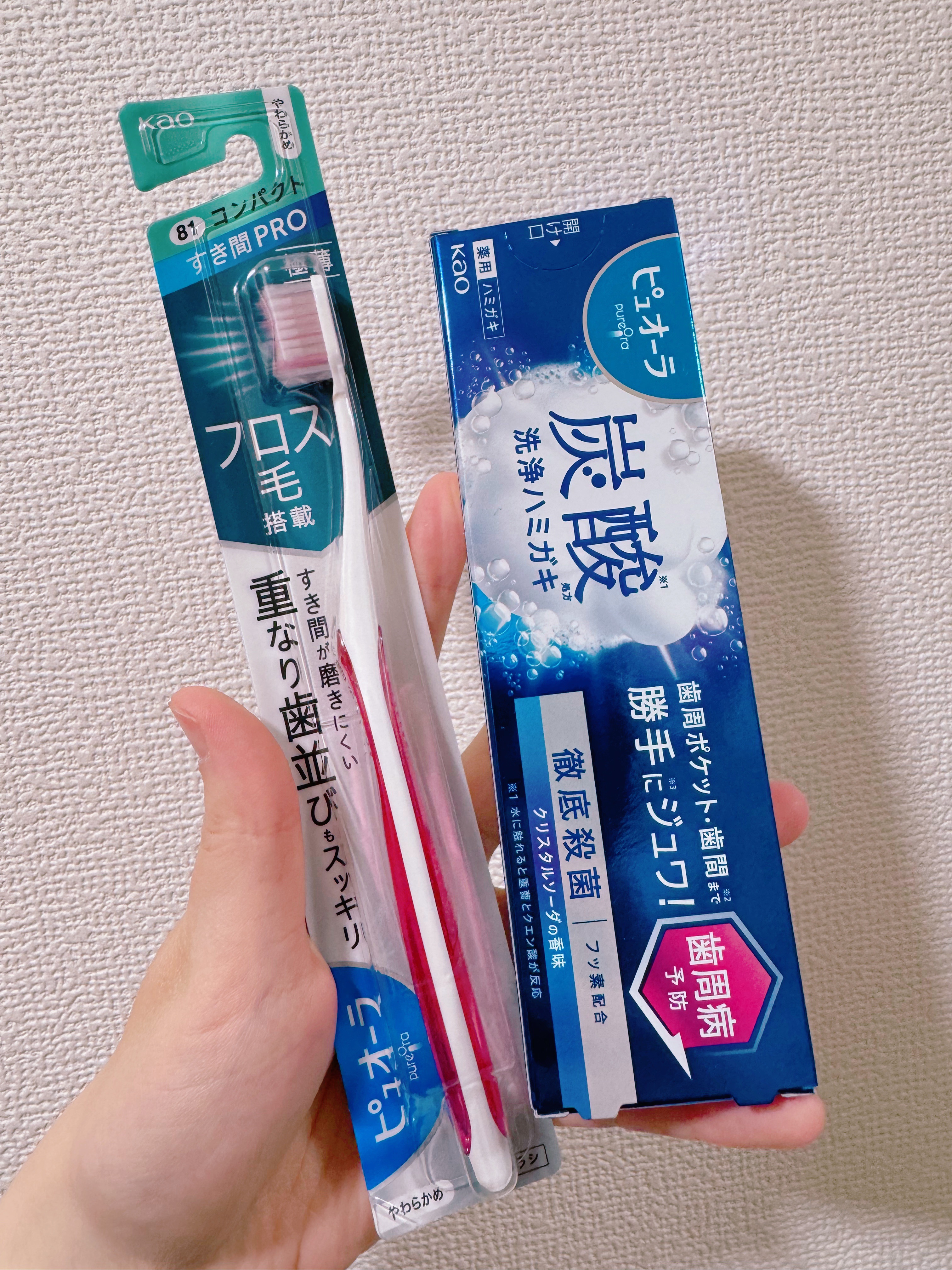 ピュオーラ 炭酸ハミガキ【医薬部外品】/ピュオーラ/歯磨き粉を使ったクチコミ（3枚目）