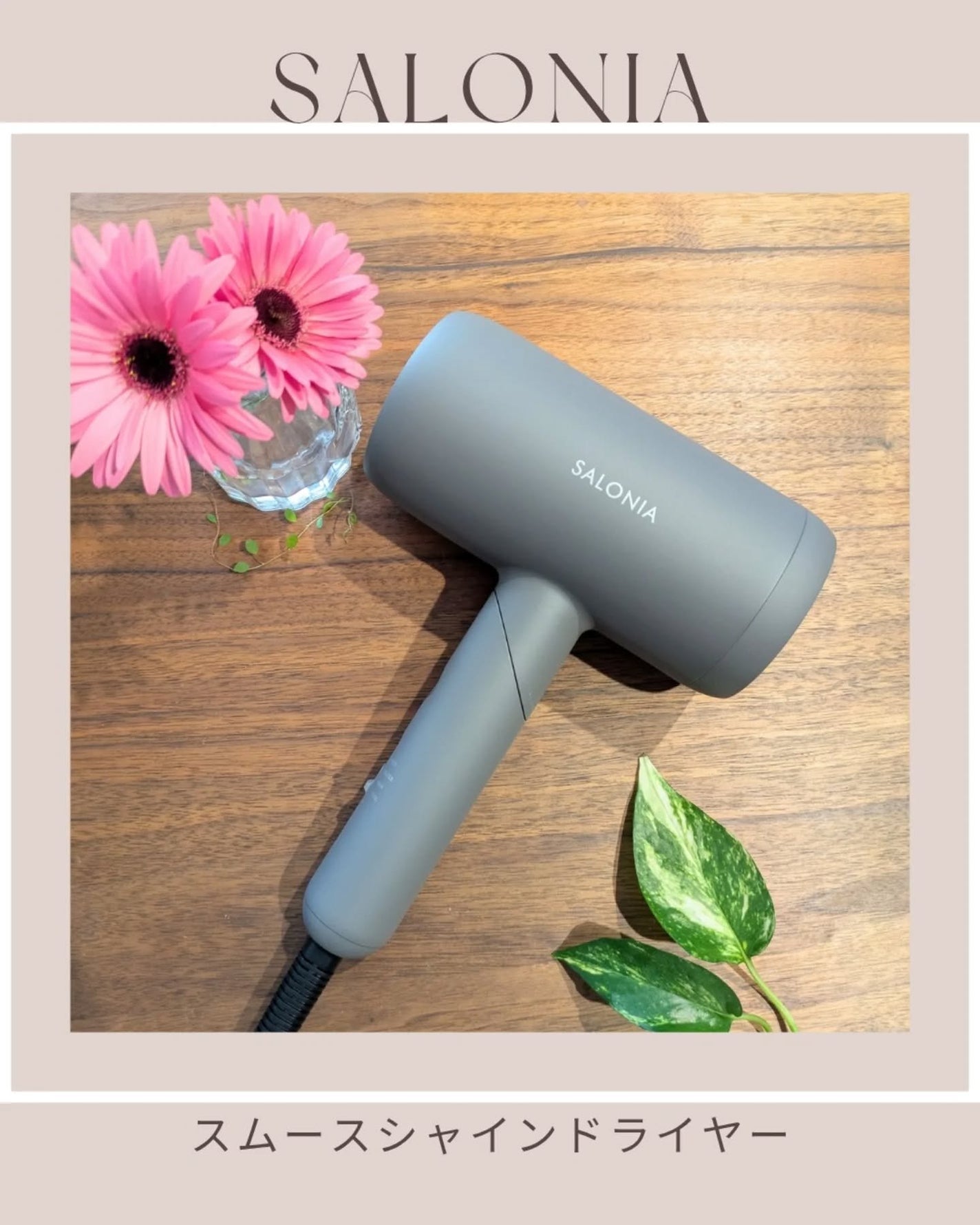 スムースシャインドライヤー/SALONIA/ドライヤーを使ったクチコミ(1枚目)
