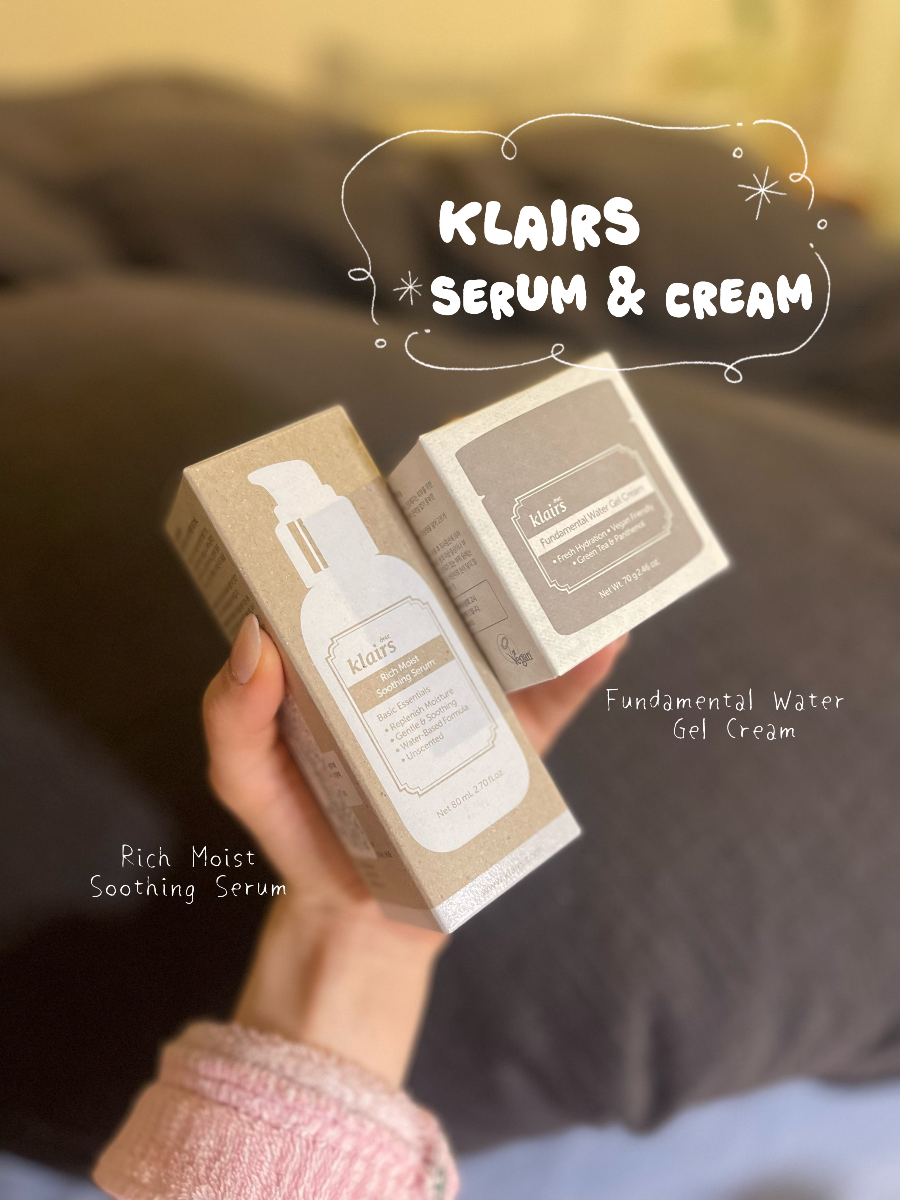 リッチモイストスージングセラム(80ml)/Klairs/美容液を使ったクチコミ（1枚目）