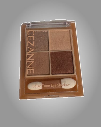 ベージュトーンアイシャドウ/CEZANNE/アイシャドウパレットを使ったクチコミ(1枚目)