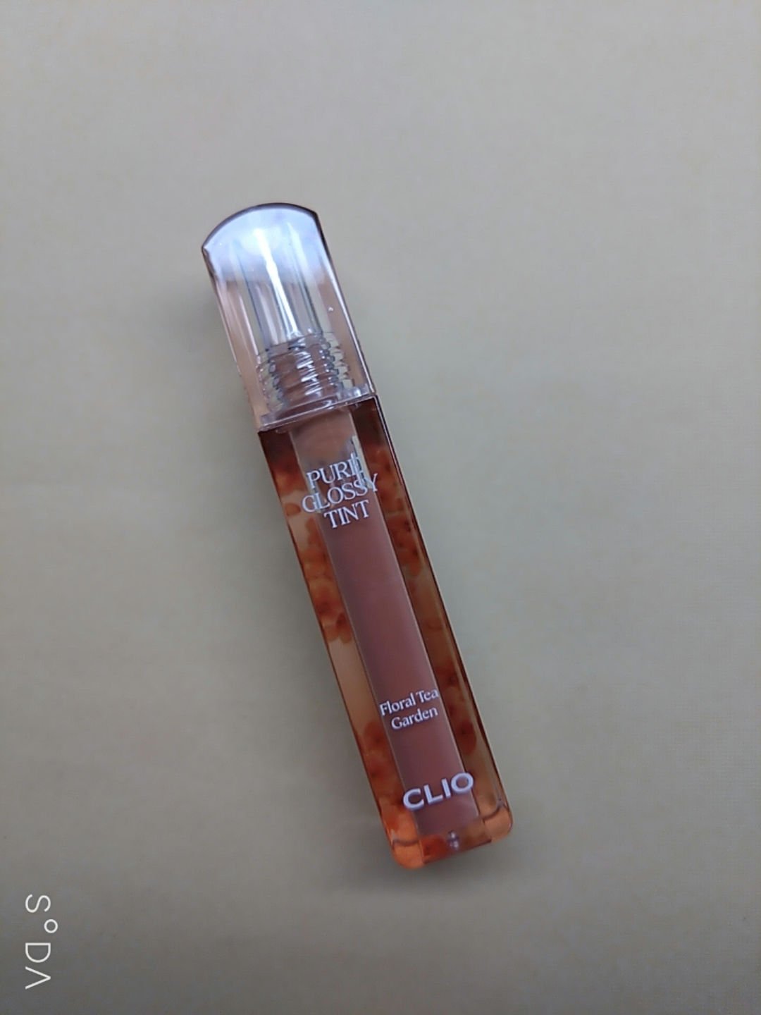 ピュアグロッシーティント 02 Peach with a spring/CLIO/リップティントを使ったクチコミ（1枚目）