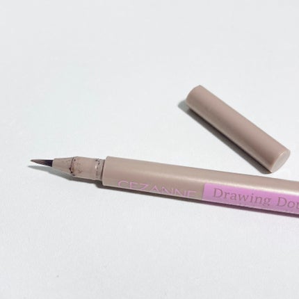 描くふたえアイライナー/CEZANNE/リキッドアイライナーを使ったクチコミ(1枚目)