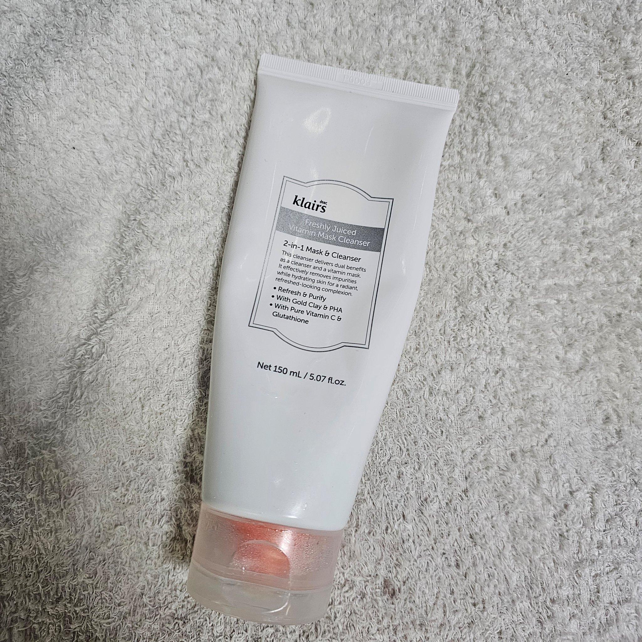 フレッシュリージュースドビタミンドロップ(35ml)/Klairs/美容液を使ったクチコミ（1枚目）