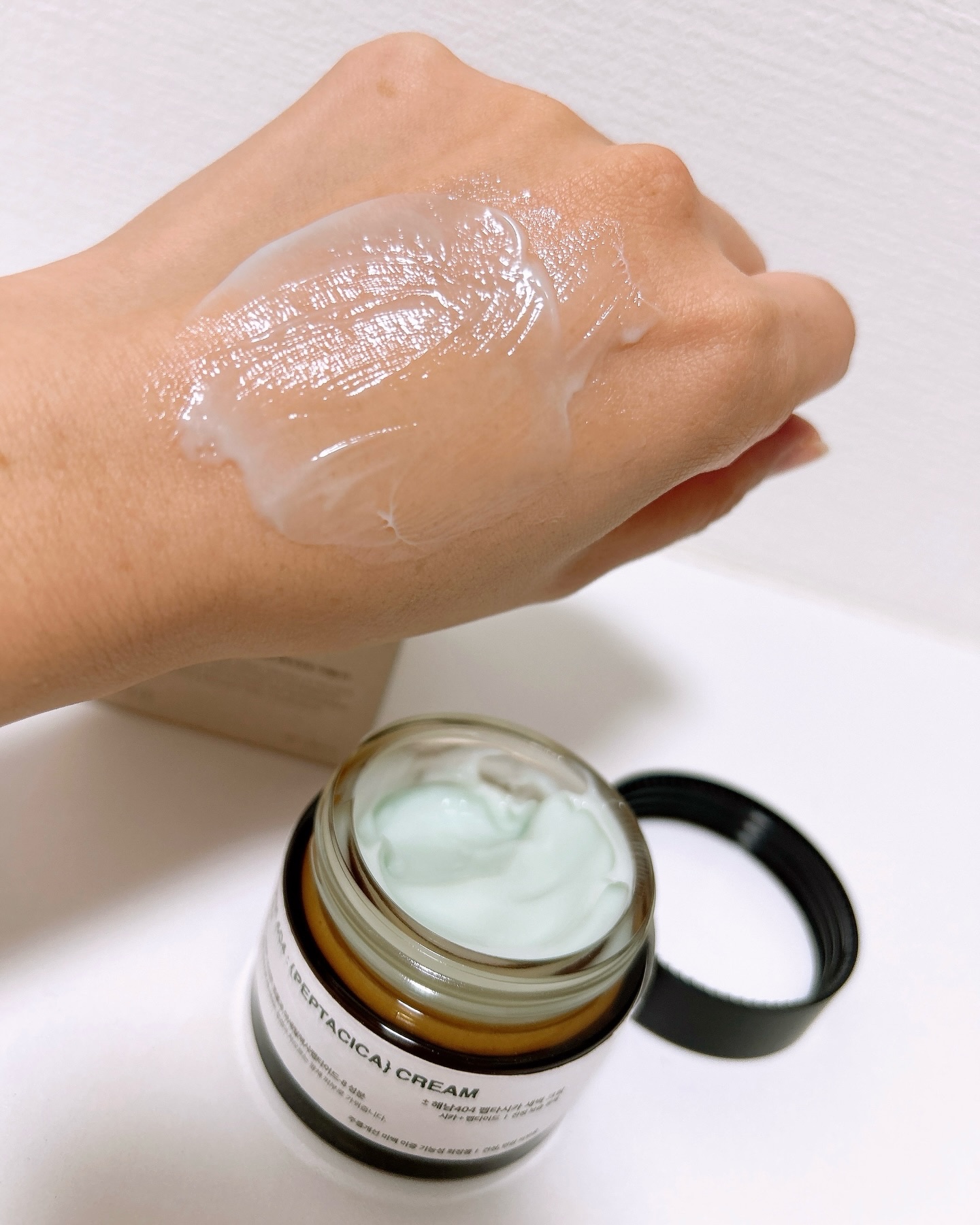 へナム404ペプタシカクリーム/TOUN28/フェイスクリームを使ったクチコミ（3枚目）