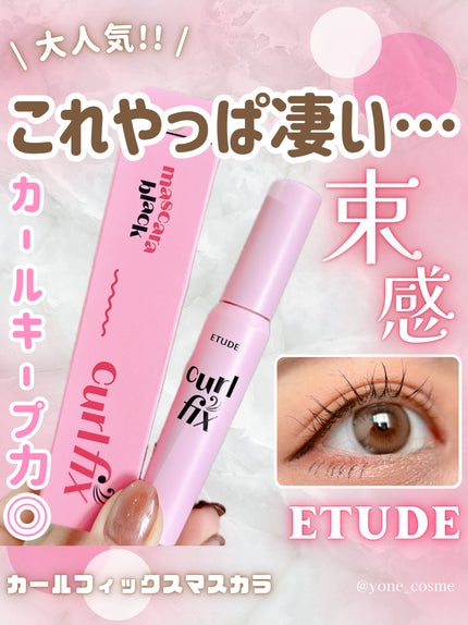 カールフィックスマスカラ/ETUDE/マスカラを使ったクチコミ(1枚目)