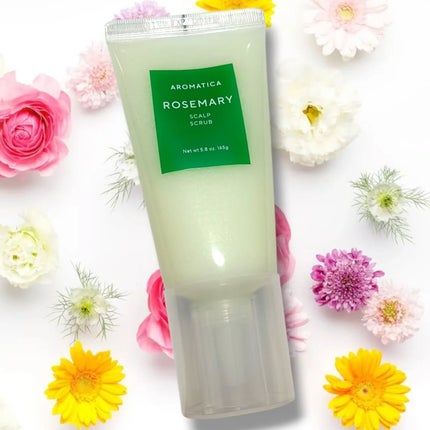 ローズマリー スカルプ スクラブ/AROMATICA/ヘッドスクラブを使ったクチコミ(5枚目)