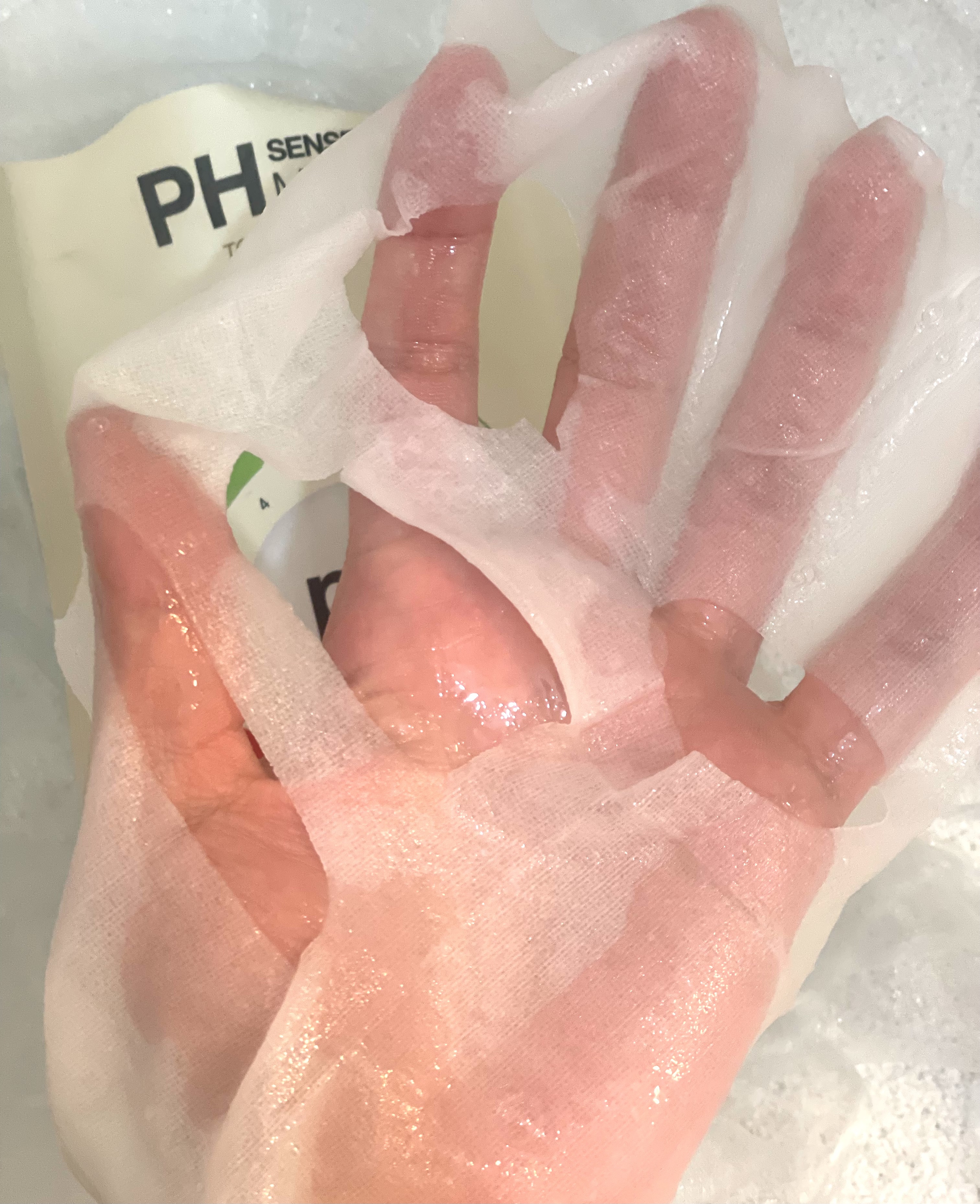 PHセンシティブマスク トーニングフィット/SAM'U/シートマスク・パックを使ったクチコミ（2枚目）