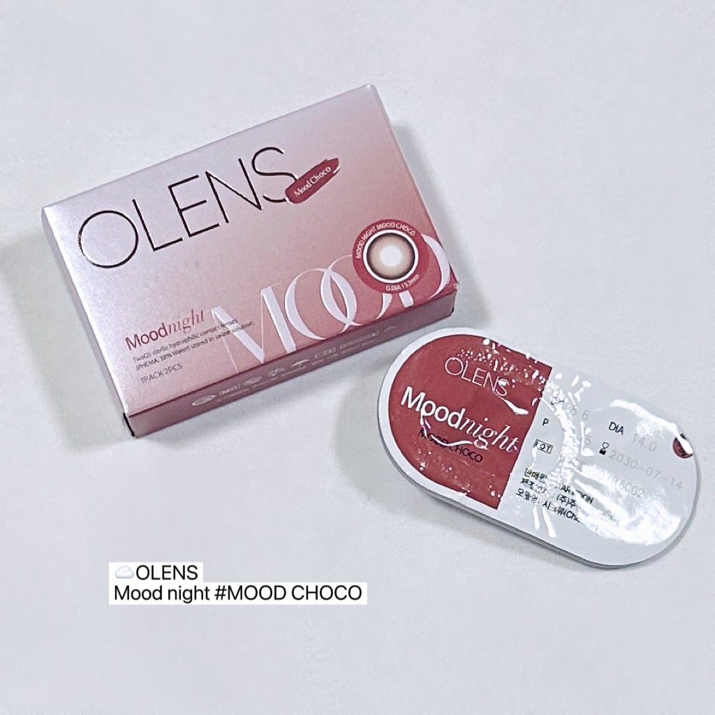 Moodnight 1Month/OLENS/カラーコンタクトレンズを使ったクチコミ(5枚目)