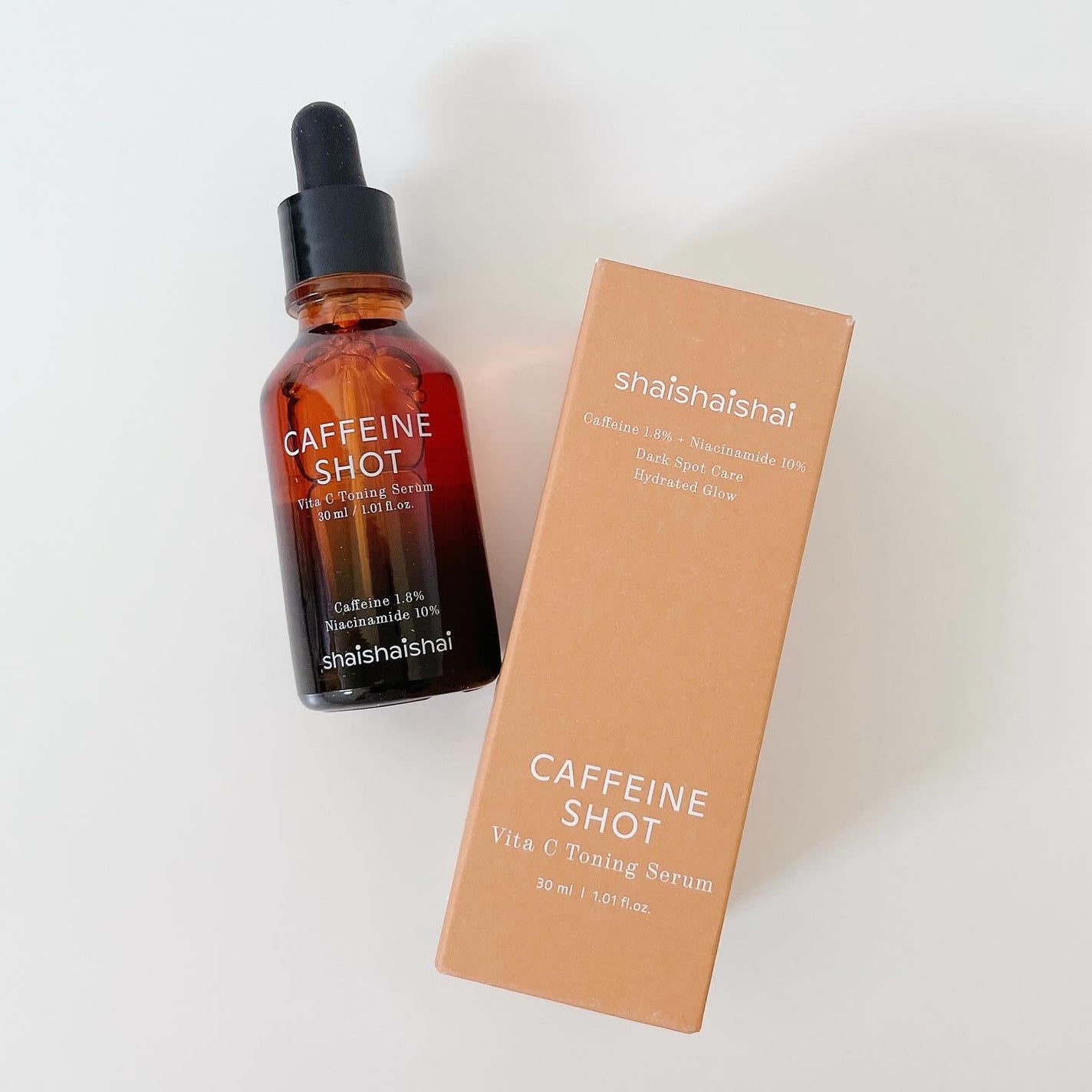 カフェインショット ビタC トーニングセラム/shaishaishai/美容液を使ったクチコミ(1枚目)