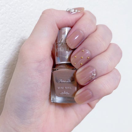 ミニネイル/パラドゥ/マニキュアを使ったクチコミ(3枚目)