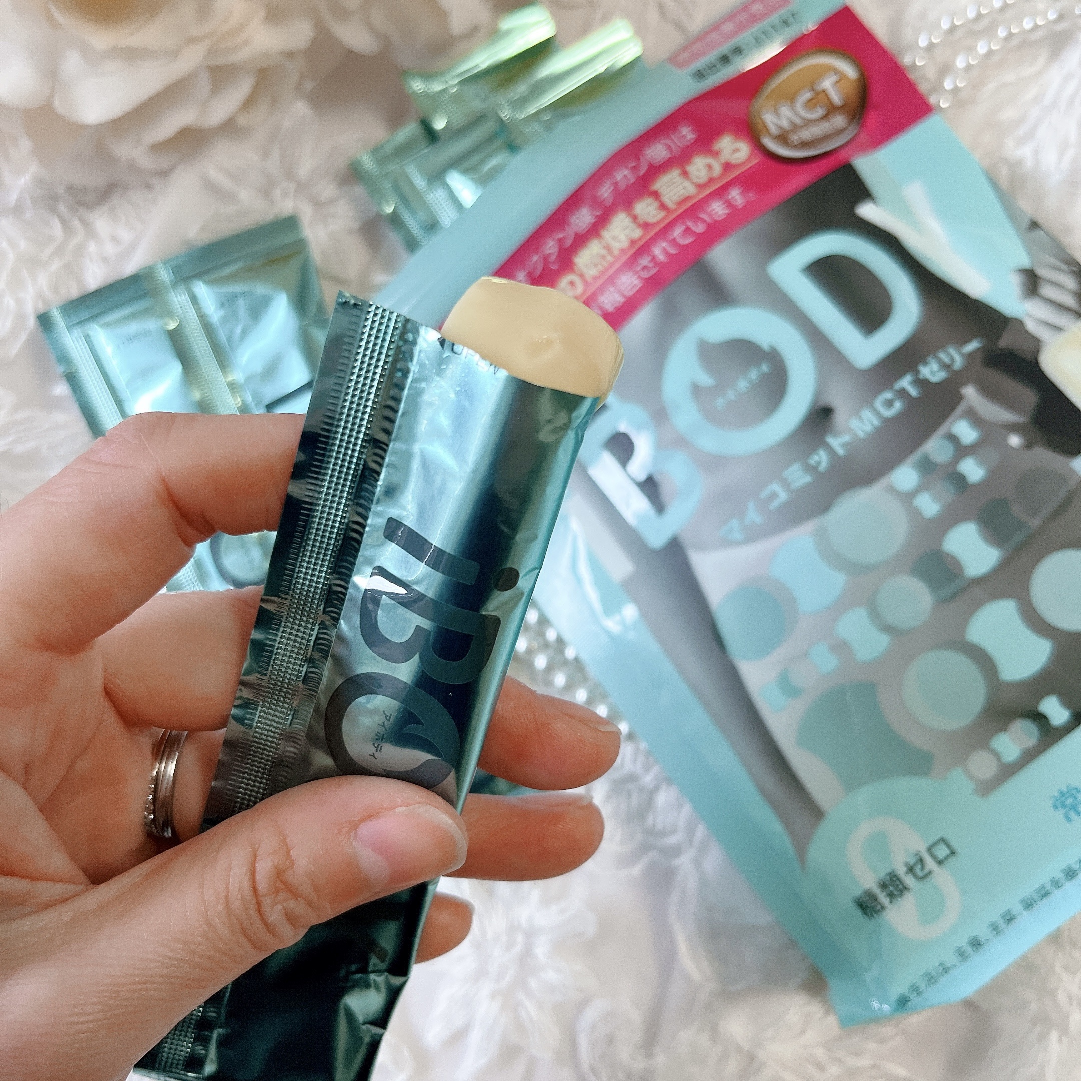 ｉＢＯＤＹ　マイコミットMCTゼリー/ｉＢＯＤＹ/ボディサプリメントを使ったクチコミ（1枚目）