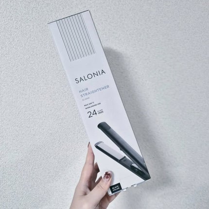 ストレートヘアアイロン/SALONIA/ストレートアイロンを使ったクチコミ(1枚目)