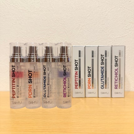 シナジーショットエディション/SAM'U/スキンケアキットを使ったクチコミ(1枚目)