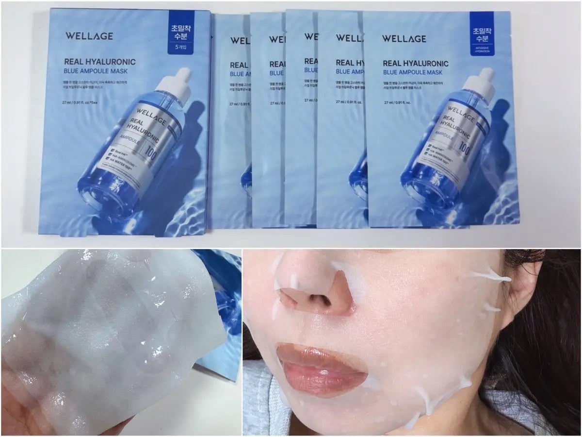 リアルヒアルロニックブルーアンプル 100/Wellage/美容液を使ったクチコミ(3枚目)