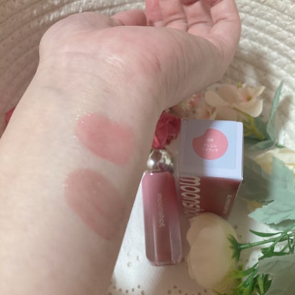 メルティングムードリップ&チーク/moonshot/ジェル・クリームチークを使ったクチコミ(9枚目)