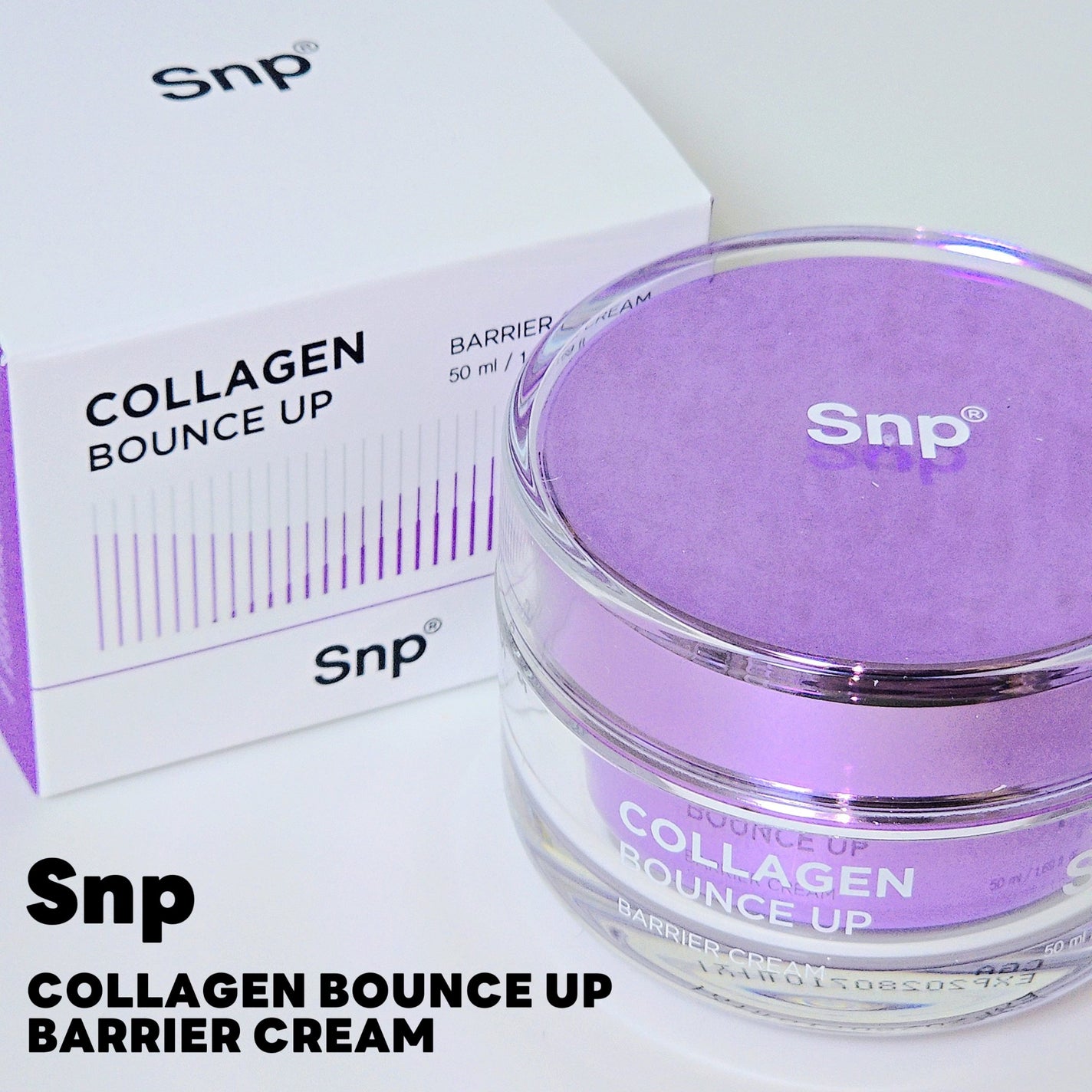 コラーゲンバウンスアップバリアクリーム/SNP/フェイスクリームを使ったクチコミ(1枚目)