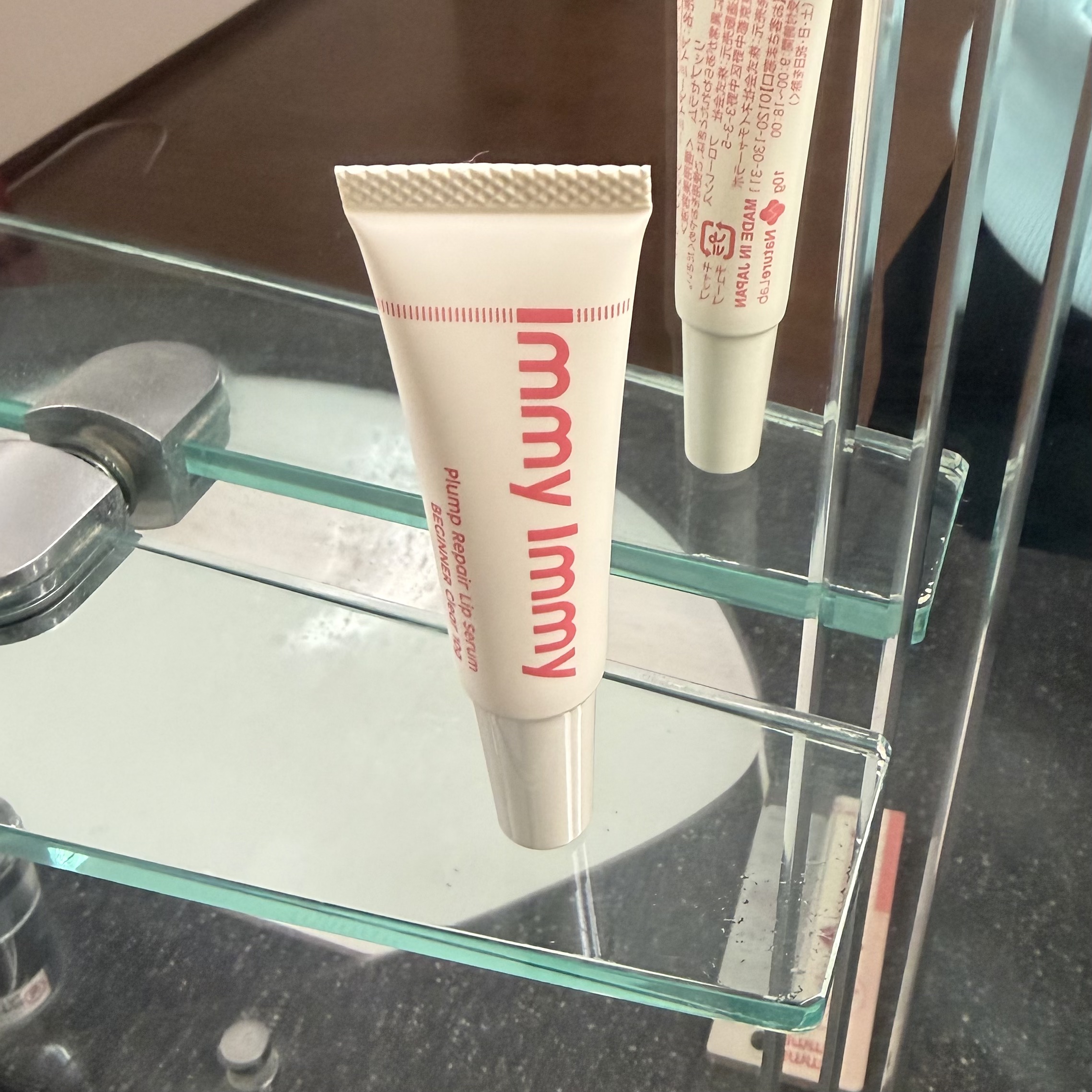 immy immy プランプリペア リップセラム ビギナー クリアのクチコミ「Immy Immy
プランプ リペア リップセラム ビギナー
クリア<唇用美容液>

プランパ.....」（1枚目）