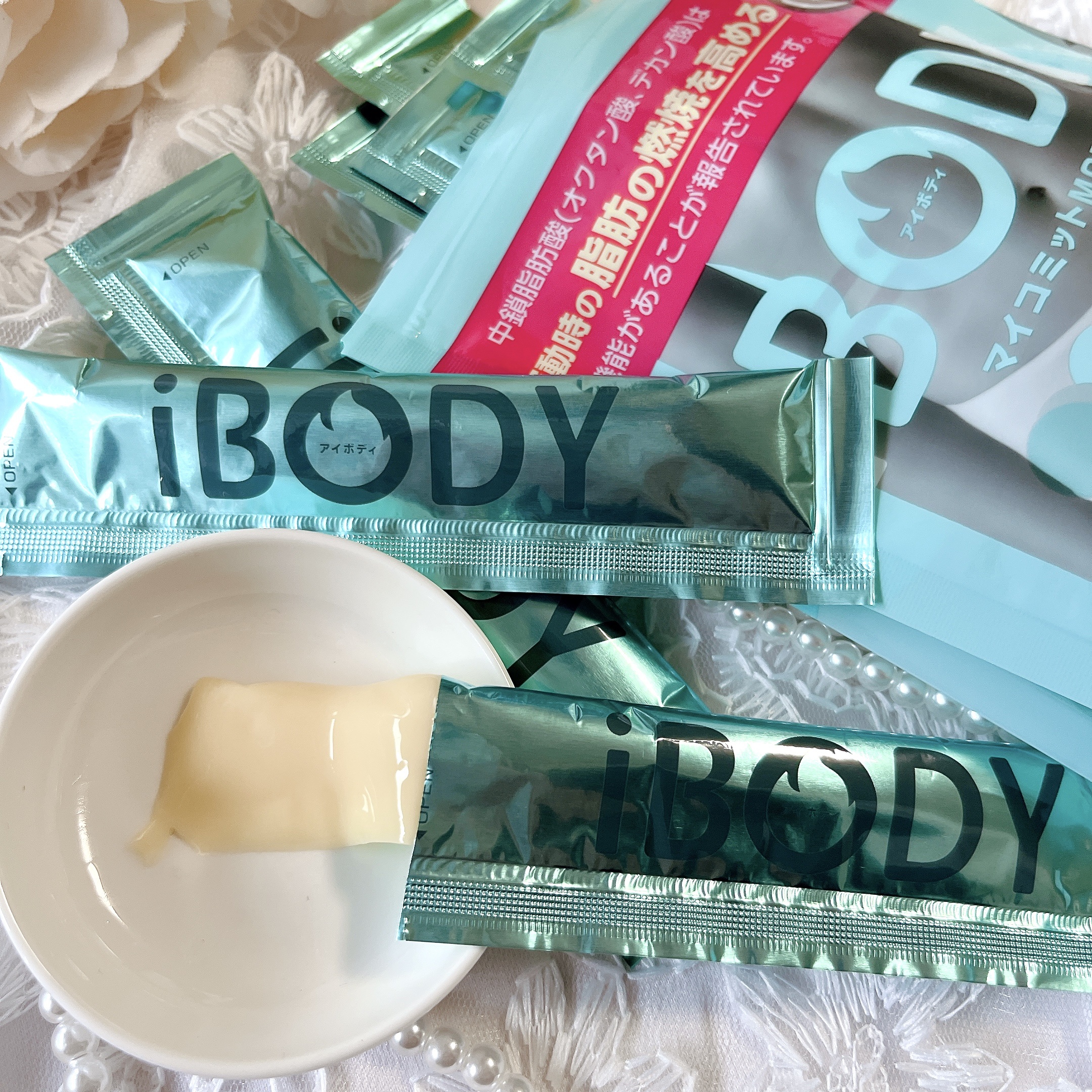 ｉＢＯＤＹ　マイコミットMCTゼリー/ｉＢＯＤＹ/ボディサプリメントを使ったクチコミ（3枚目）