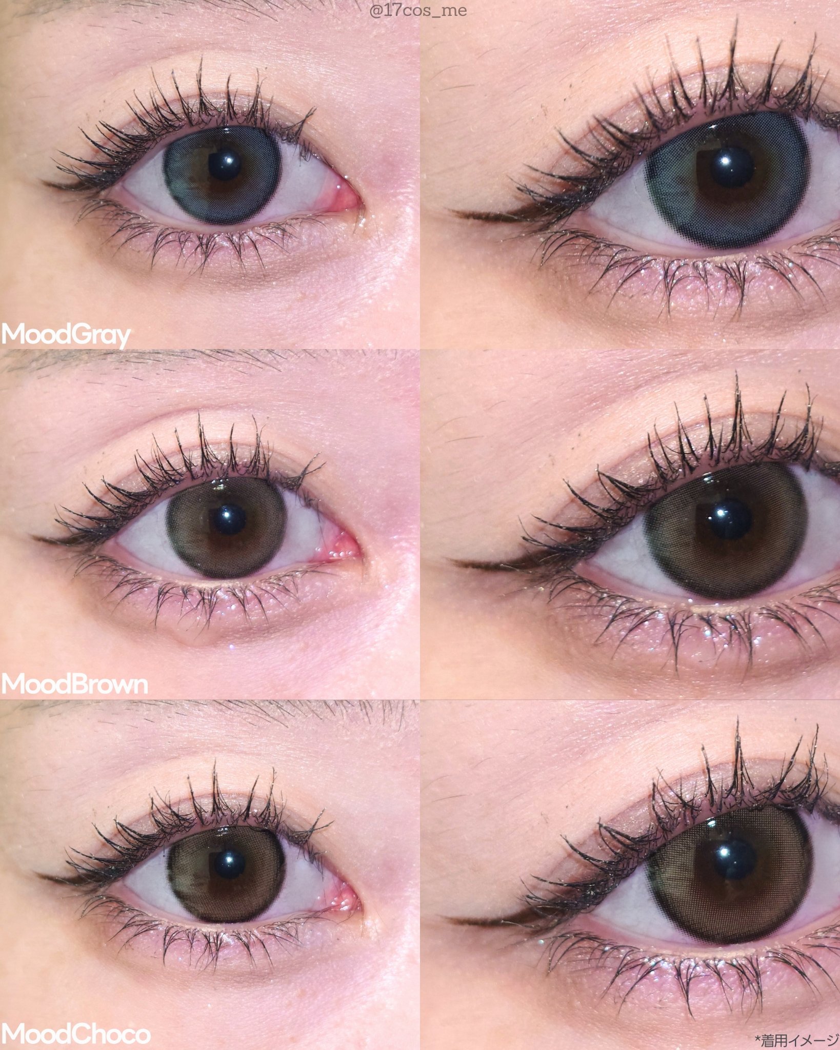 Moodnight 1day/OLENS/ワンデー（１DAY）カラコンを使ったクチコミ（3枚目）