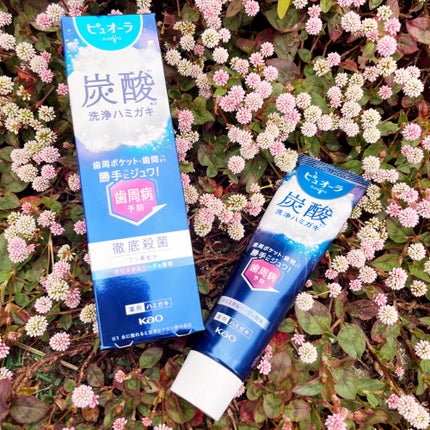 ピュオーラ 炭酸ハミガキ【医薬部外品】/ピュオーラ/歯磨き粉を使ったクチコミ(4枚目)