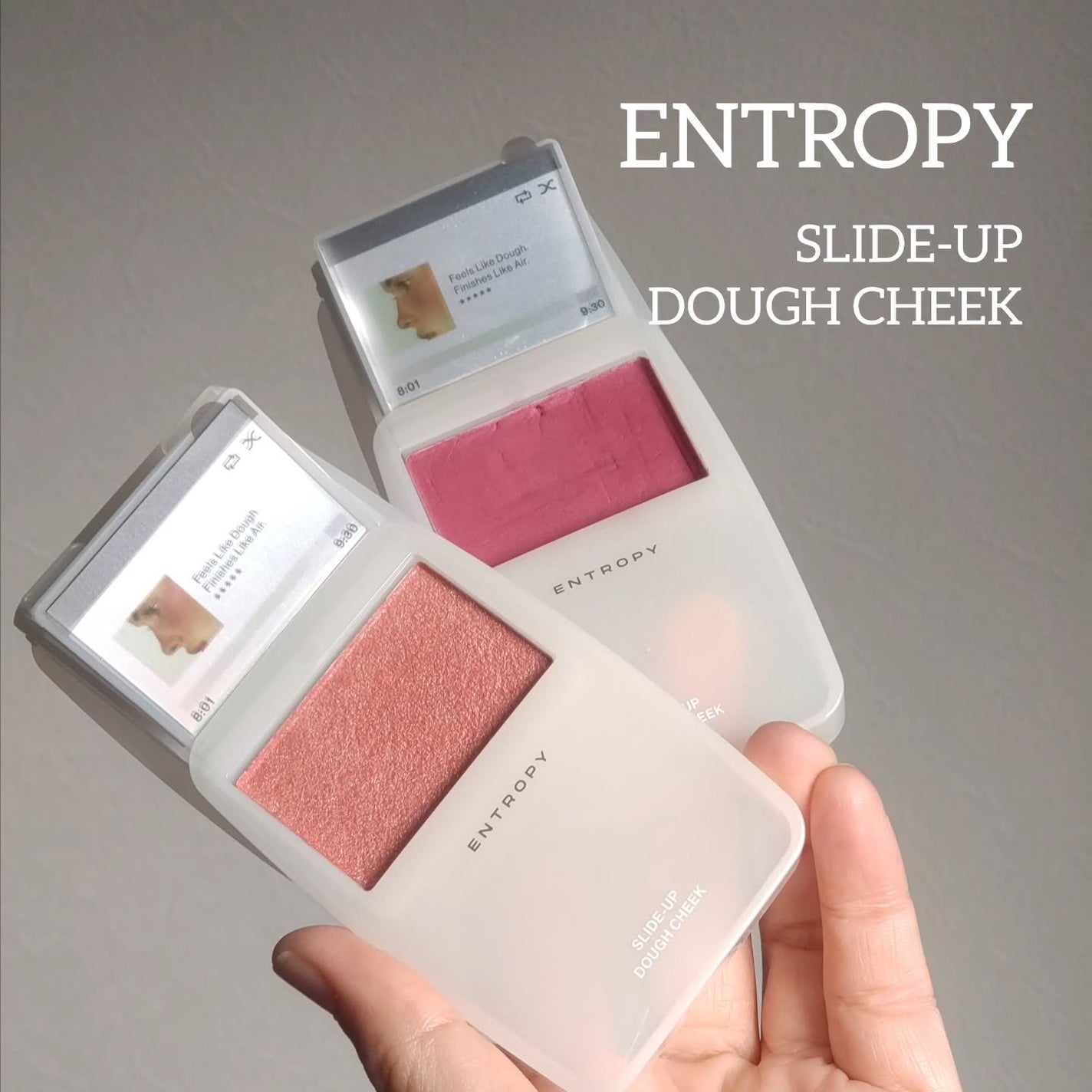 スライドアップドウチーク/ENTROPY/ジェル・クリームチークを使ったクチコミ(1枚目)